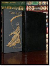 Mort By Terry Pratchett Folio Society N/M Deluxe Limited Leather Bound #4/500 picture