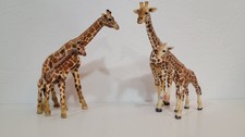 Schleich Lot of 4 Giraffe herd Female Foal Wild Savannah African Animal Figure picture