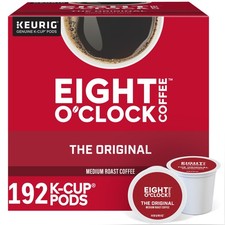 Eight O Clock, The Original,  K-Cup Pods, Medium Roast Coffee, 192 Count picture