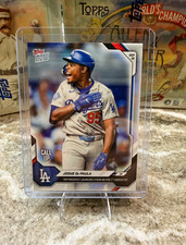 Topps Now 2026 Josue De Paula Call-Up Los Angeles Dodgers #668 Baseball Card picture