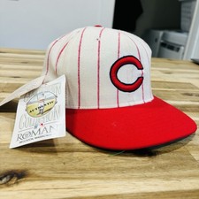 NWT Vtg Roman MLB Cincinnati Reds 1961-66 Fitted Hat Cap Cooperstown Collection picture