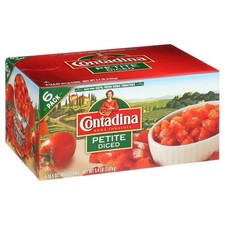 (6 Pack) Contadina Petite Diced Tomatoes, 15 oz cans picture