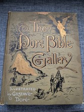 ANTIQUE VICTORIAN ILLUSTRATED BOOK LOT Doré Bible, Europe, Shakespeare's Morals picture