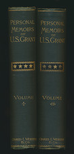 U. S. Grant Personal Memoirs 1885-86 1st Eds. Two Volumes Wonderful Condition picture