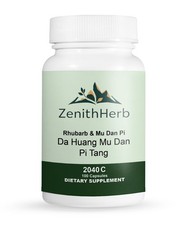 ZenithHerb Da Huang Mu Dan Pi Tang, Rhubarb & Mu Dan Pi 200 Count Capsules picture