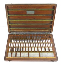 Vintage Dearborn Ellstrom Steel Rectangular Gage Block Set picture