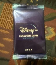 D23 Expo 2022 Disney+ Plus Trading Cards Unopened 1 Pack picture