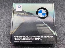 BMW Alloy Wheel Self Leveling Floating Centre Caps 56mm 68mm Hub Cab Set picture