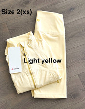 lululemon Women's Activewear Clothing Lot Jacket & Shorts/Pants Size 2 XS picture