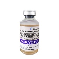 1 Ounce Acrylic Glue Glass Bottle Plexiglass Cement Adhesive DIY Art Craft 11310 picture