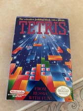 Tetris Nintendo Game (1987) Original Box, Game Sleeve and Manual - Untested picture