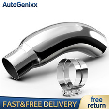 Diesel Exhaust Chrome Turndown Elbow Tip 4