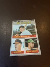 1970 Topps - League Leaders Reggie Jackson, Harmon Killebrew, Boog Powell #64 picture