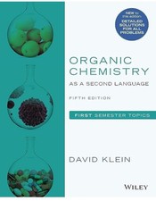 Organic Chemistry as a Second Language: First Semester Topics 5th Ed.(Paperback) picture