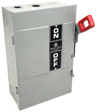 THN3362 GE 60 Amp 600 Volt 3 Pole Non-Fused Heavy Duty Switch - Next Day Option picture