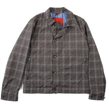 NWT $1995 ISAIA 'Extralight Aqua' Printed Lightweight Flight Jacket M (Eu 50) picture