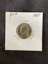 1964 P Jefferson Nickel AU  picture