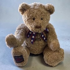 Gund Wish Bear 2002 100th Anniversary Teddy Bear Plush May Co Exclusive Tan 17