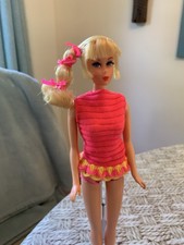 Vintage Gorgeous HTF Pale BLONDE TALKING BARBIE DOLL Talks Loud And Clear picture