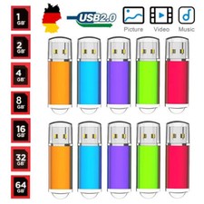USB Flash Drive 10 Pack USB 2.0 Memory Stick 1GB 2GB 4GB 8GB 16GB 32GB 64GB Lot  picture