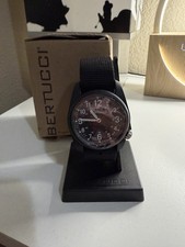 BERTUCCI DX3 Field Watch #11015 Black Dial Black Nylon Band picture