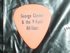 GEORGE CLINTON & Parliament Funkadelic RaRe 90's Concert Tour GUITAR PICK #1 picture