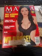 MAXIM------MARCH 1999------ROSE MCGOWAN COVER picture