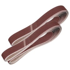 Harfington 2x72 60 Grit Sanding Belts 72 Pcs Aluminum Oxide for Woodworking picture