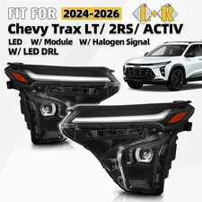 For 2024 2025 2026 Chevy Trax LT 2RS Activ LED w/ DRL Headlight Left+Right Pair picture