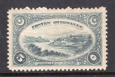 Turkey 1920 Kandii 5pi Gray Mint H #595 CV$65 picture