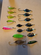 luhr jensen manistee Lot. Salmon Bundle. Wobbler Spoons. Crocodile, Les Davis.  picture