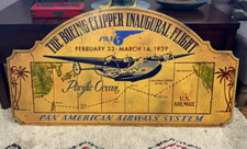 Rare Steven Neill “Pan Am Boeing Clipper Inaugural Flight ” #5966 Sign Art 2012 picture