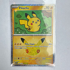 The Pokémon Company Pikachu 034/128 30th Celebration Promo Holo 70HP ENG 2024 picture