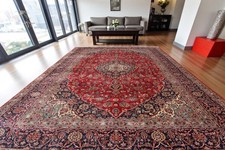 9'9 x 13'5 S Antique Vintage Traditional Handmade Oriental Wool Area Rug 10 x 13 picture