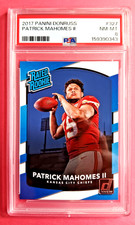 2017 Panini Donruss #327 Patrick Mahomes Rated ROOKIE PSA 8 Chiefs picture