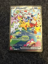 Pokémon TCG 30th Anniversary Celebration Pikachu ex 149/128 SIR picture