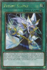 Future Silence - LEDE-EN054 - Quarter Century Secret Rare - 1st Edition Near Min picture