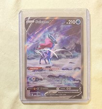 Pokemon TCG Suicune V GG38/GG70 Crown Zenith Galarian Gallery Holo Full Art picture