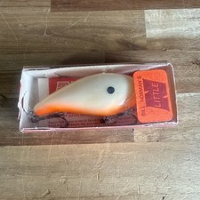 Vintage Bill Norman BIG 'N'  #1915 Bone / Orange Lure Crankbait In Orig Box picture