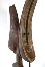 Vintage Two-Faced (Janus) Reliquary Figure Mahongwe or Shamayé Peoples of Gabon picture