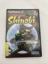 SHINOBI (PlayStation 2 PS2) ORIGINAL CASE DISC ARTWORK NO MANUAL (Tested) picture