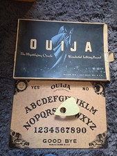 Vintage 1930s-1940s Transitional William Fuld Ouija Board W Planchette w/Box picture