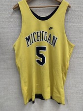 XL  Vintage Team Nike Michigan Wolverines Reversible Jalen Rose Practice Jersey picture