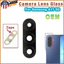 OEM Rear Back Camera Lens Glass w/Adhesive For Samsung Galaxy A17 5G A176 NEW picture