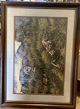 Robert Bateman Prairie Evening - “Short-Eared Owl” Lithograph Print picture