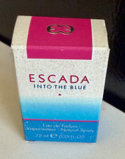 ESCADA Into The Blue Eau de Parfum 7.5ml Mini Perfume Discontinued Rare w/ Box picture