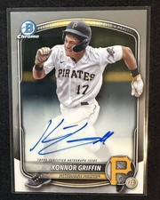 2025 Bowman - Chrome Prospect Autographs Konnor Griffin #CPA-KG (AU, RC) picture