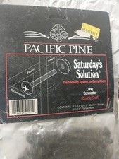 Vintage Pacific Pine Saturdays Solution Shelving Connector LG Lot NOS Hechinger  picture
