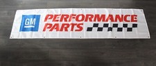 GM General Motors Banner Flag Big 2x8 feet Auto Parts Mechanic Garage Racing picture