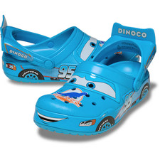Crocs Lightning McQueen Dinoco Clog Disney Pixar Collab - Mens 4-13  Womens 6-12 picture